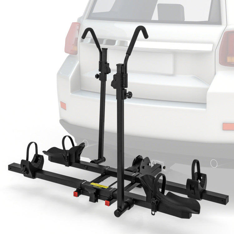 Heavy-duty Inch Hitch Mount Bike Rack Receiver Foldable Bikes