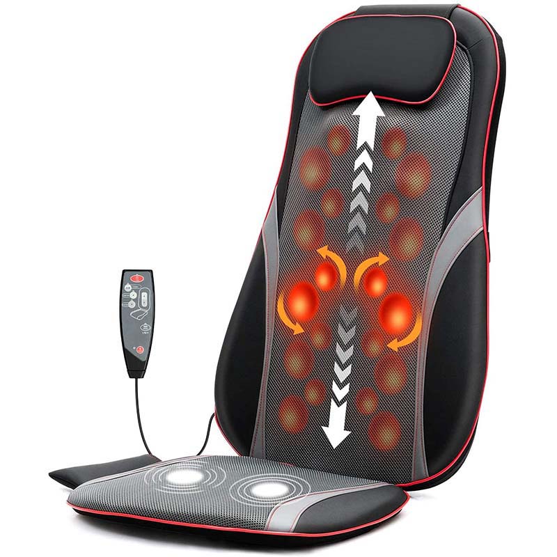 Shogun Heated 3D Shiatsu Kneading & Tapping Back Neck Massage Seat Cus –  Daiwa Felicity Online Store