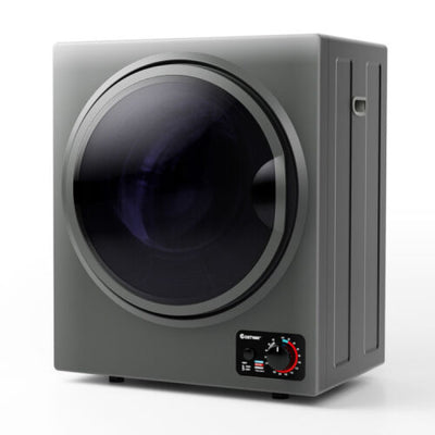 1.5 Cu .ft Portable Clothes Dryer Electric Compact Laundry Dryer with Automatic Drying Modes and Stainless Steel Tub