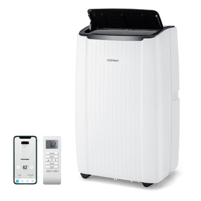 12000 BTU Portable Air Conditioner 4-in-1 AC Unit with Remote Control and 24h Timer