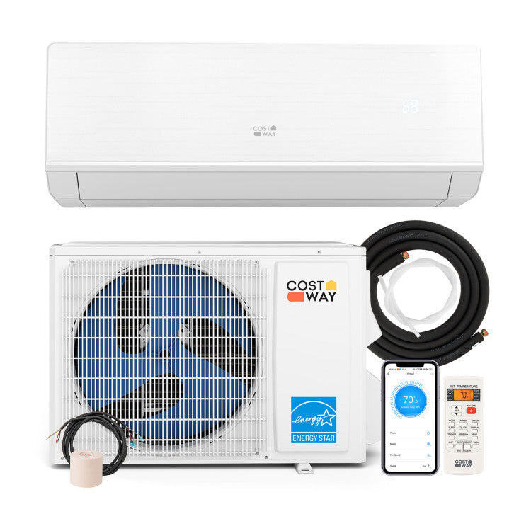 Energy Star Certified 12000 BTU Mini Split Air Conditioner & Heater 11 ...