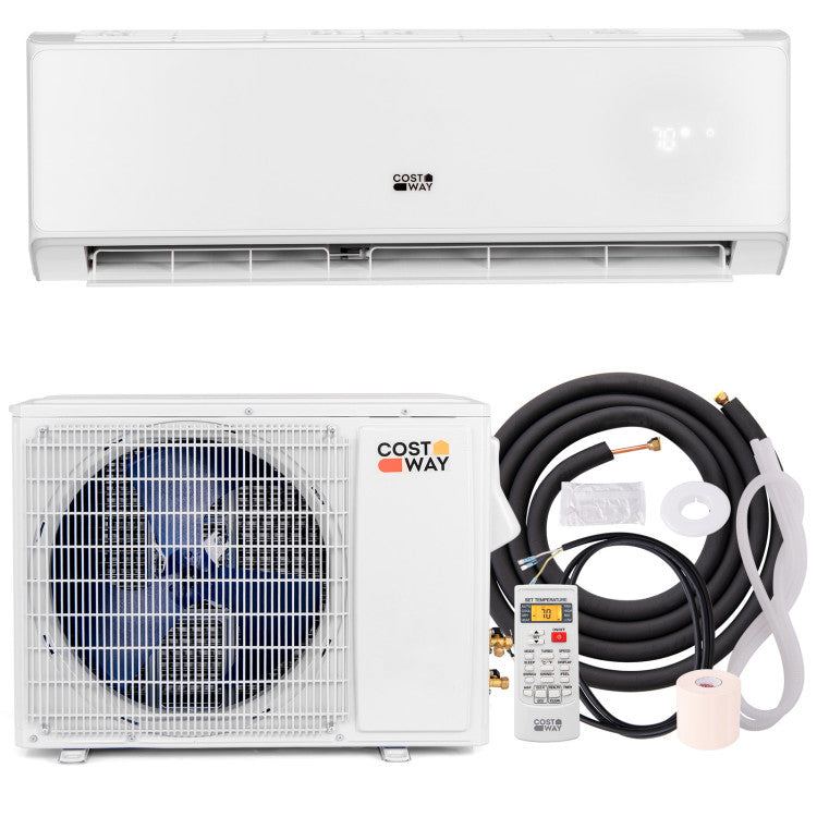 12000 BTU 4-in-1 Mini Split Air Conditioner 22 SEER2 208-230V Wifi Ena ...