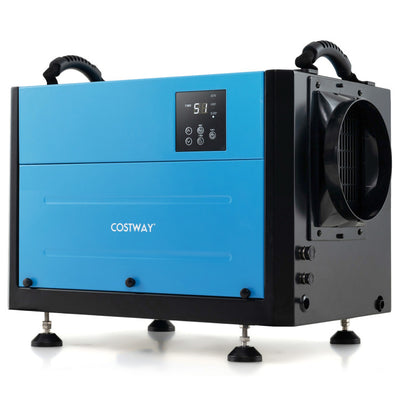 124 Pint Crawl Space Dehumidifier with 3 Modes and 24H Timer