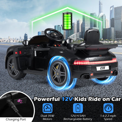 12V Electric Ride On Car Licensed RUF CTR with Remote Control and Music