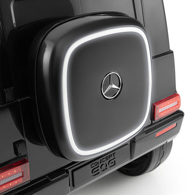 12V Kid's Licensed Mercedes-Benz EQG Electric Ride On Toy Car with LED Lights and Remote Control for Toddler
