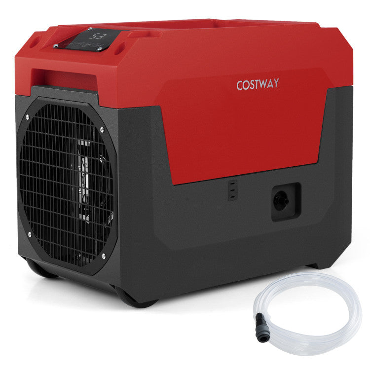 140 Pints Commercial Dehumidifier with Pump and Drain Hose