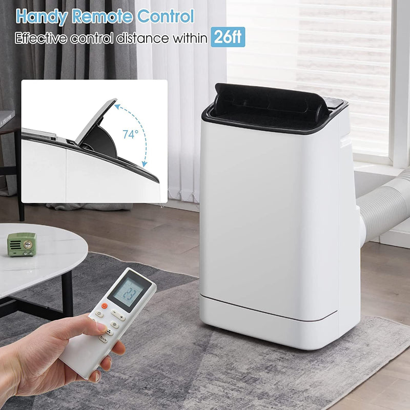15000 BTU Portable Air Conditioner 4-in-1 AC Unit with 24H Timer and Auto Swing