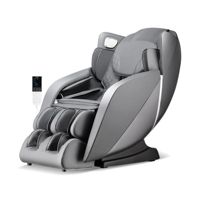 27-Full Body Massage Chair Zero Gravity SL Track Massaging Recliner with Airbags Heating and Foot Rollers