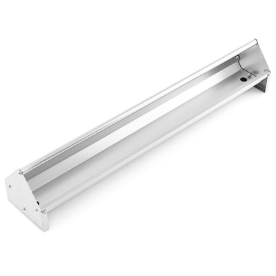 Metal Chicken Feeder Chicken Feeding Trough with Drainage Holes