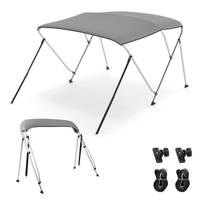 3-Bow/4-Bow Boat Bimini Top Sun Shade Boat Canopy with Storage Boot