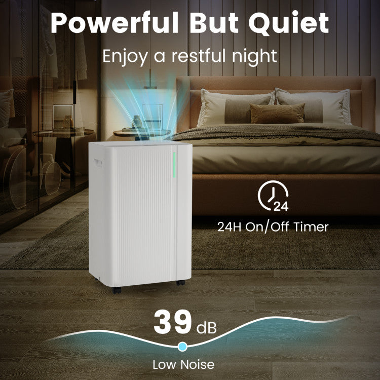 4500 Sq.Ft 54 Pints Dehumidifier with Drain Hose for Home