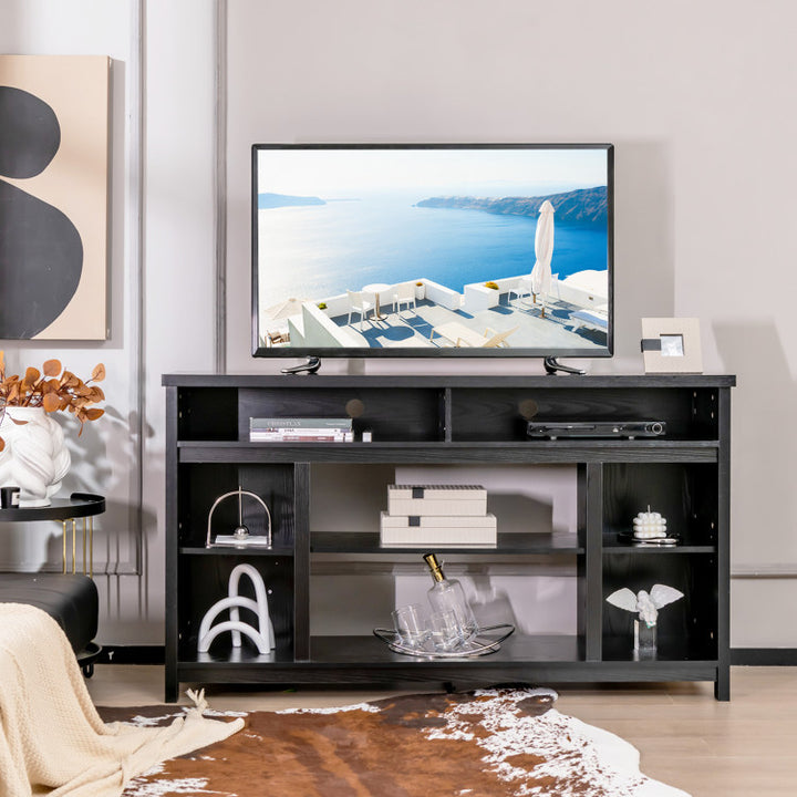 テレビ台 Tv cabinet with drawers&adjustable shelf 58InchFireplaceTVStandCabinetM