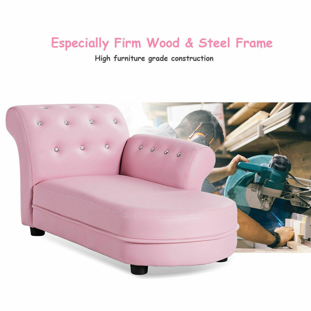 Armrest Relax Chaise Lounge Kids Sofa