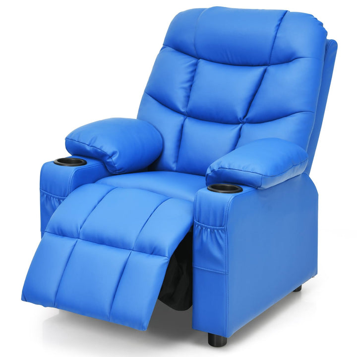 Kids Recliner Chair, Reclining Toddler Push Back Sofa, for Kids Ages 3+