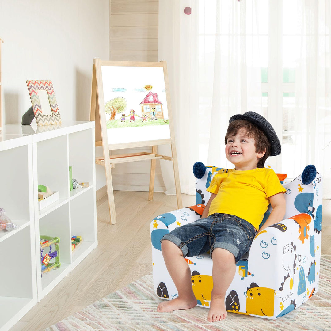 Toddler Sofa Chair with Pillow