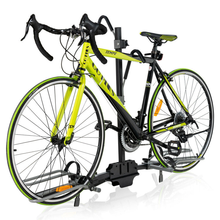 2-Bike Hitch Mount Bike Rack for 1-1/4 Inch or 2 Inch Receiver
