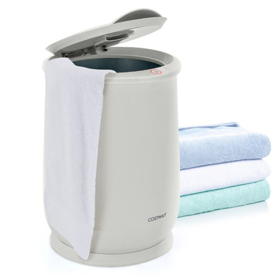 21L Portable Towel Warmer Bucket Spa Hot Towel Heater with Auto Shut off and Fragrance Holder for Bathroom