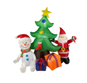 6.5FT Inflatable Christmas Decoration, Self Inflating Festive Decoration with LED Lights &amp; Blower