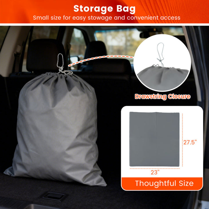 Car Cover for Automobiles 200 Inch Rain Sun UV Protection Fit SUV BMW Honda Lexus Mercedes-Benz