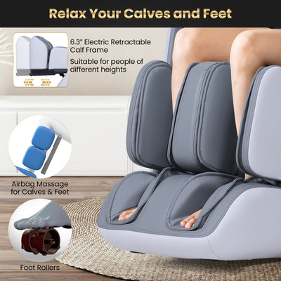 2025 Enjoyment 42 - Full Body Zero Gravity Massage Recliner with Airbags and Foot Rollers