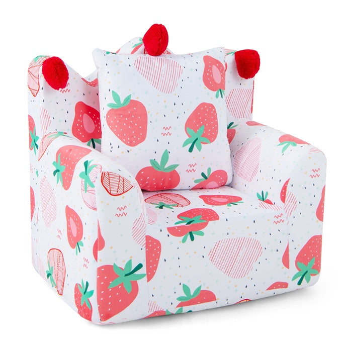 Toddler Sofa Chair with Pillow