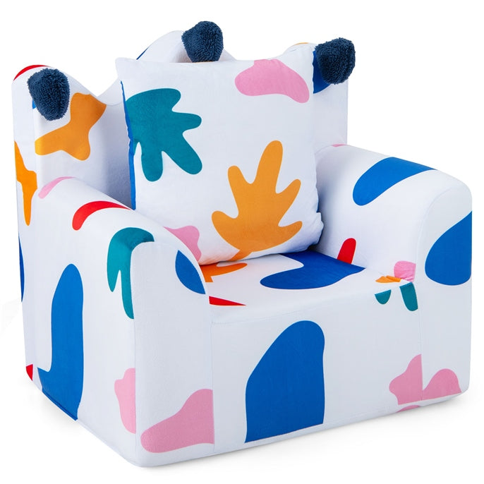 Toddler Sofa Chair with Pillow