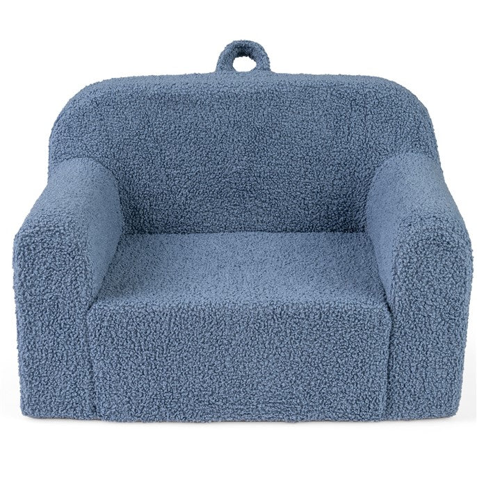 Kids Sofa, Toddler Foam Couch with Soft Fleece Fabric Cover