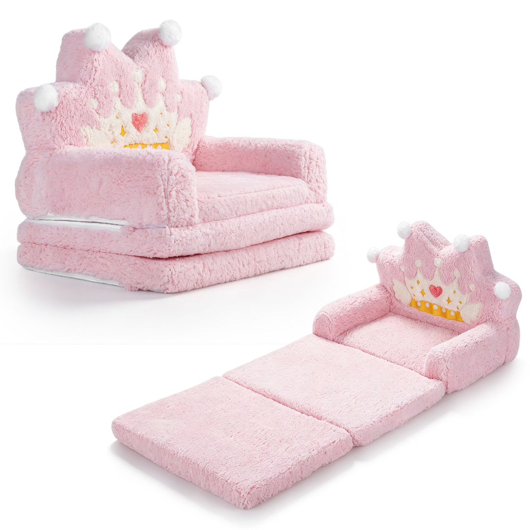 2-in-1 Foldable Sofa Bed for Kids