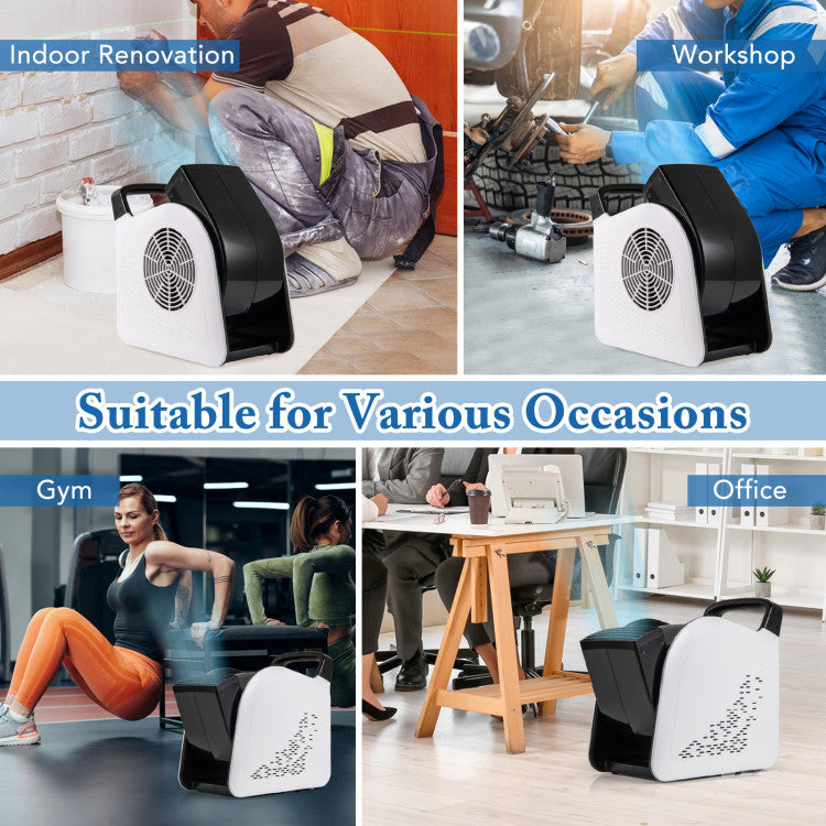 High Velocity Blower Fan Utility Air Mover with 3 Speeds and 185° Pivoting Head