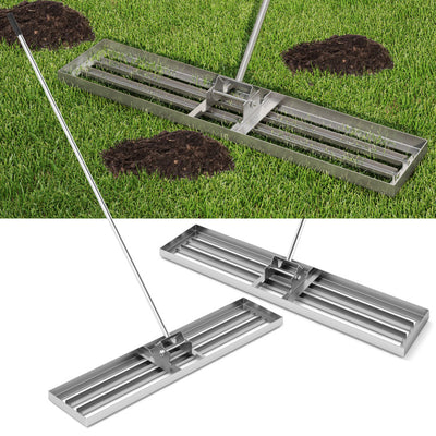 Lawn Leveling Rake 46 x 10 Inch Heavy Duty Lawn Level Tool for Soil