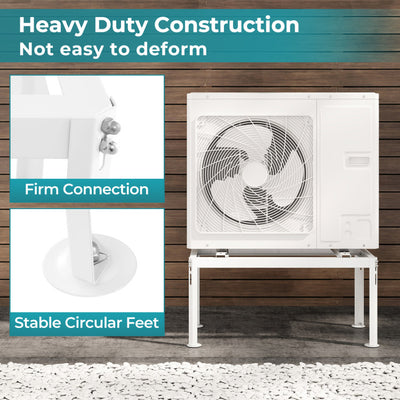 Mini Split Ground Stand for 9000-18000 BTU Ductless Air Conditioner