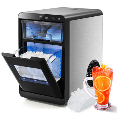 Nugget Ice Maker Countertop with Soft Chewable Pellet