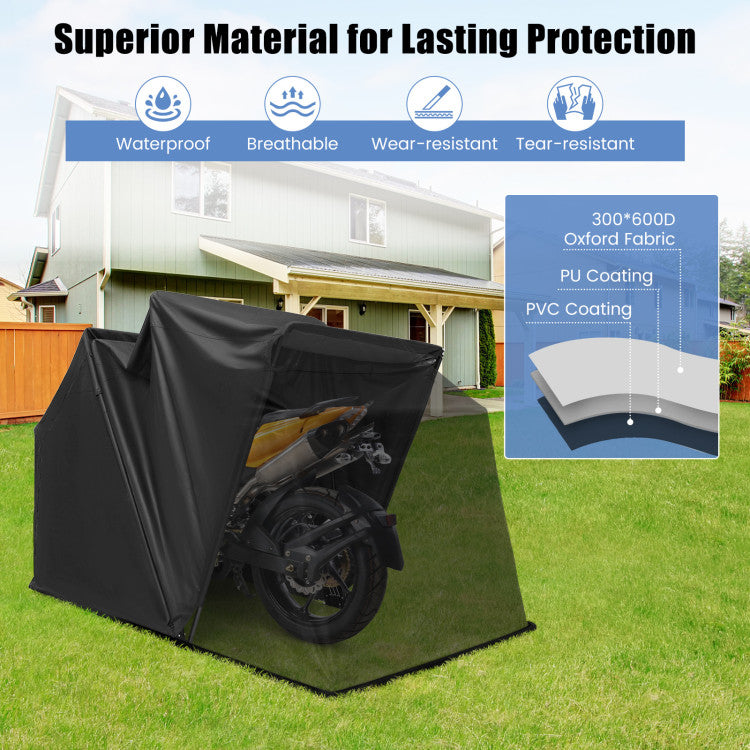 motorcycle tent garage Outdoor Motorcycle Shelter Waterproof Motorbike Storage Tent with Cover