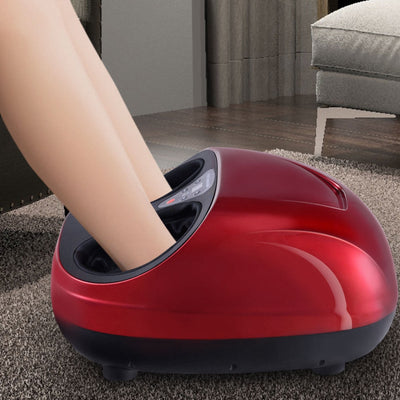 Shiatsu Foot Massager Adjustable Intensity Footspa Massage Machine with Remote Control and Auto-off Timer Function