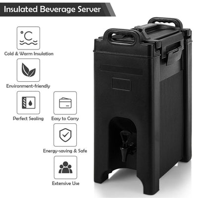5 Gallon Insulated Beverage Server Dispenser with Sealing Ring