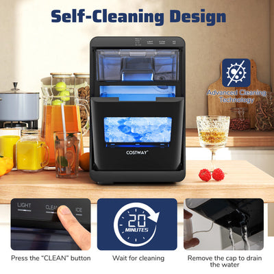 Quick-Ready Nugget Ice Maker for Efficient Countertop Use