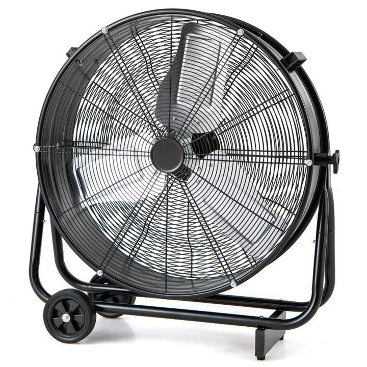 Garage &amp; Warehouse Climate Control Bundle: Dehumidifier + Industrial Drum Fan