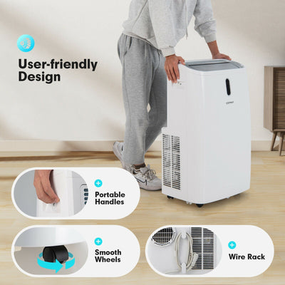 14000 BTU Portable Air Conditioner with APP and WiFi Control