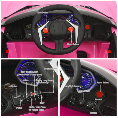 12V 2.4G RC Electric Vehicle with Lights