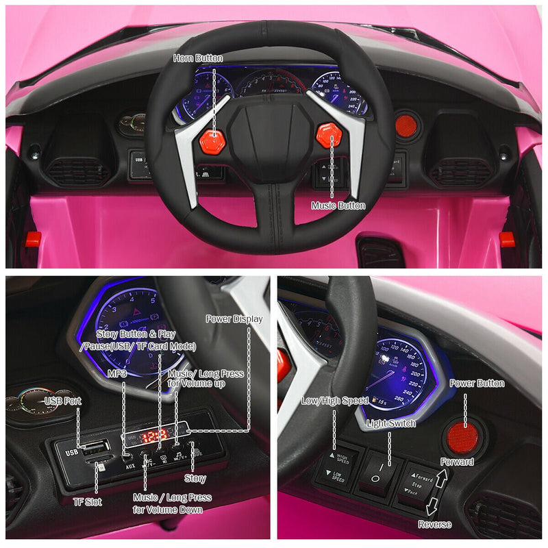 12V 2.4G RC Electric Vehicle with Lights