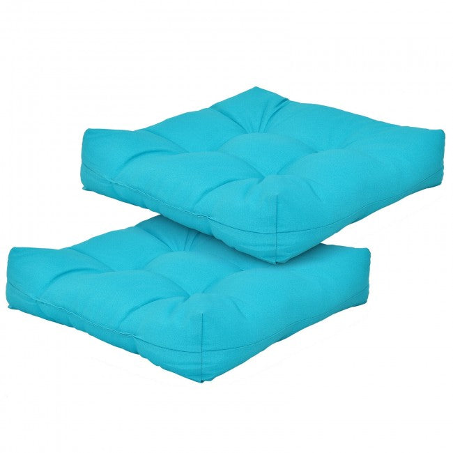 21" x 21" Patio Chair Seat Cushion Pads Sitting Pillow
