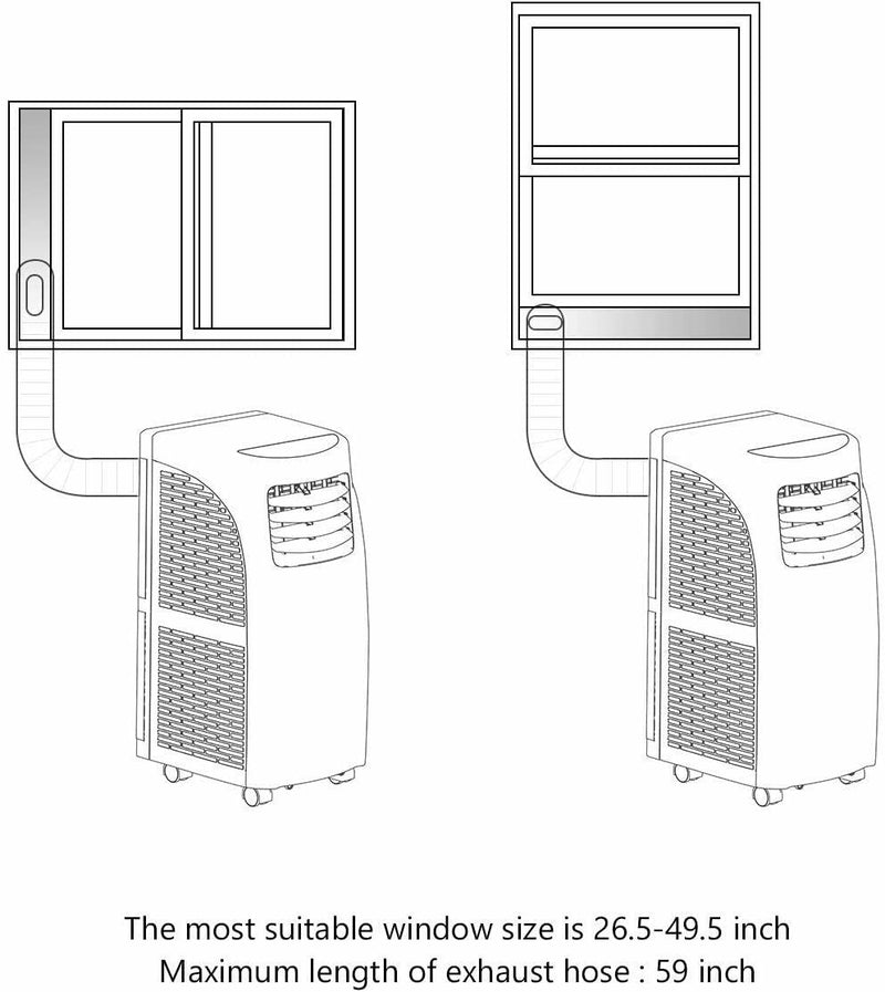 8000 BTU Portable Air Conditioner