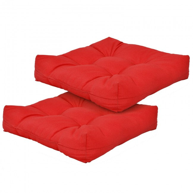 21" x 21" Patio Chair Seat Cushion Pads Sitting Pillow