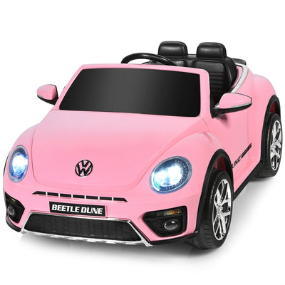 12V Licensed Volkswagen Beetle Kids Ride On Car with Remote Control