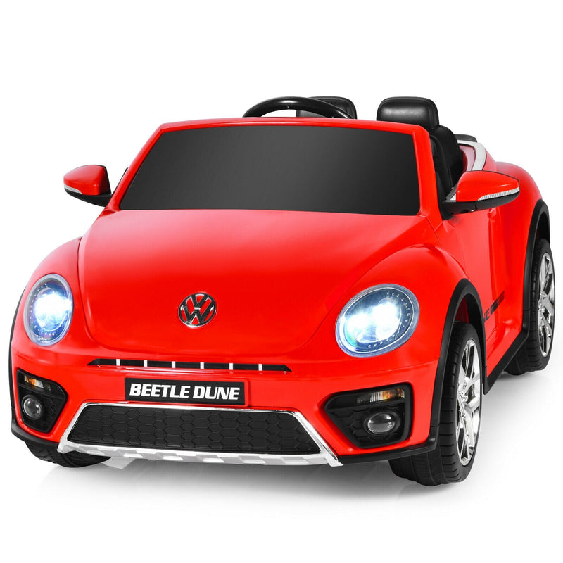 12V Licensed Volkswagen Beetle Kids Ride On Car with Remote Control