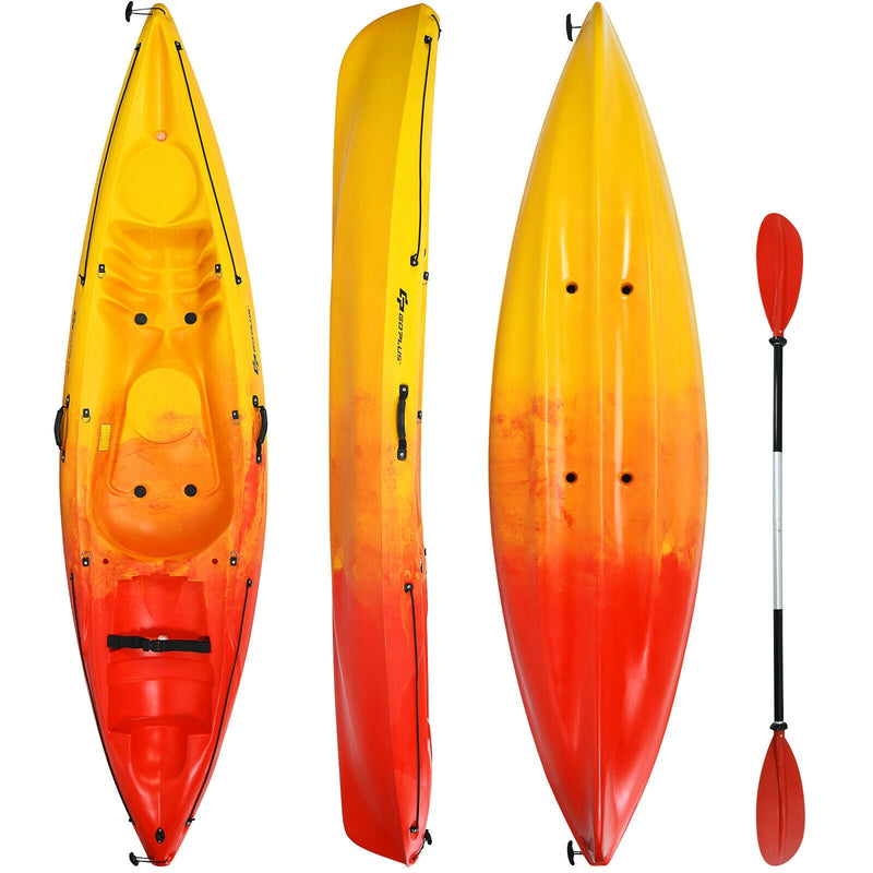 Single Sit-on-Top Kayak with Detachable Aluminum Paddle