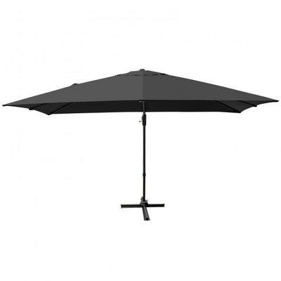 10x13ft Patio Rectangular Cantilever Offset Umbrella with 360° Rotation Function and 4 Tilt Settings