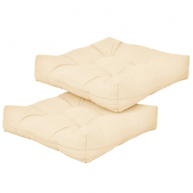 21" x 21" Patio Chair Seat Cushion Pads Sitting Pillow