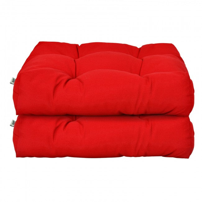 21" x 21" Patio Chair Seat Cushion Pads Sitting Pillow