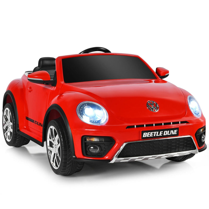 12V Licensed Volkswagen Beetle Kids Ride On Car with Remote Control